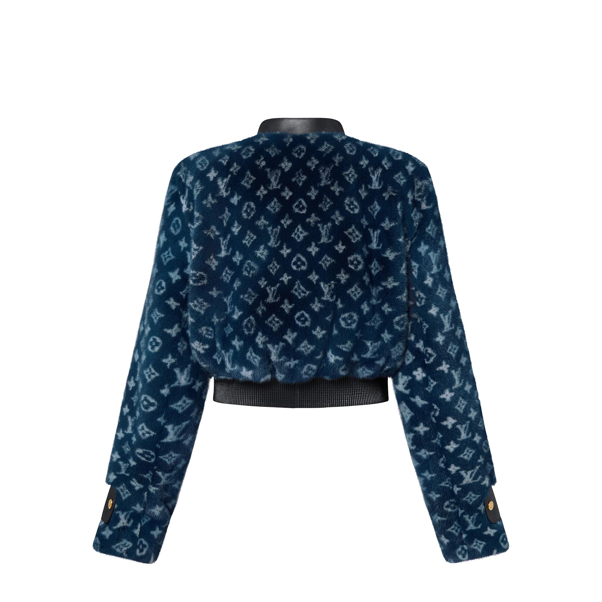 Monogram Mink Bomber Jacket Coats and Jackets 1A9NM8 LOUIS VUITTON